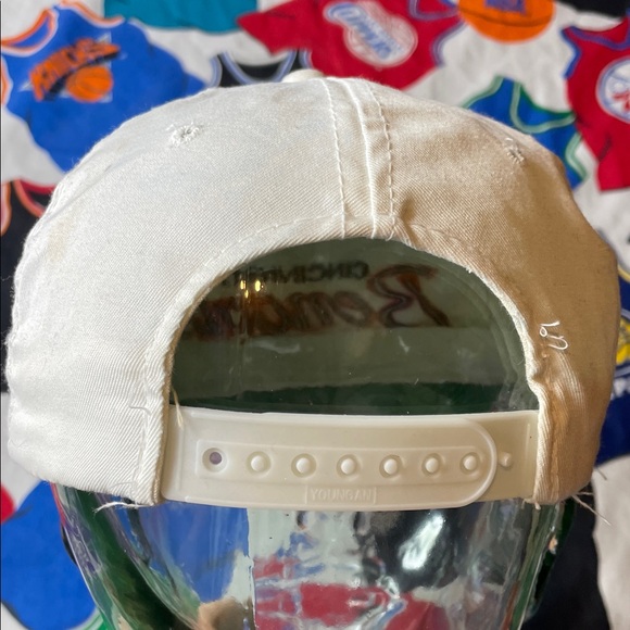 Vintage NFL Cincinnati Bengals Script SnapBack Hat - Picture 4 of 6